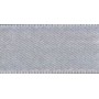 Satin ribbon 25 mm - grey