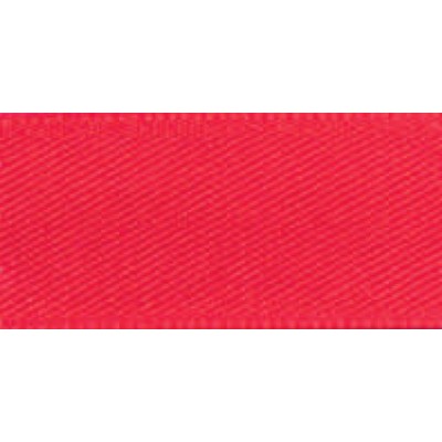 Satin ribbon 25 mm - red