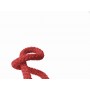 Vente de cordon tressé 4 mm rouge