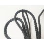 Photo du cordon tressé 4 mm gris en vente on-line