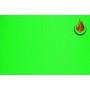 M1 glossy fireproof Lycra® fabric - fluorescent green