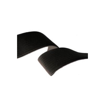 Flexible elastic 15 mm - black