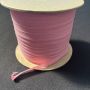 ruban sergé coton 10 mm rose en rouleau de 250 mètres