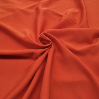 Tissu crêpe extra-douce - orange vif
