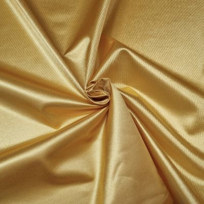 Luxury mesh satin fabric - gold
