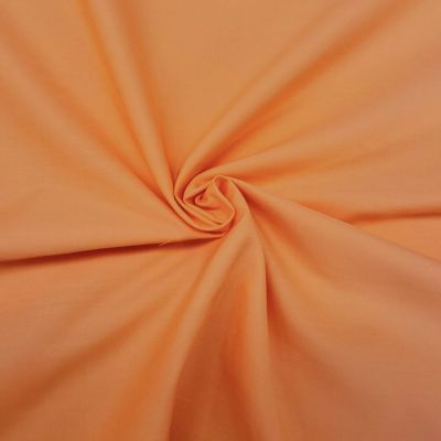Tissu coton orange oeko-tex