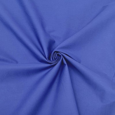 Tissu coton bleu oeko-tex