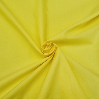 Tissu coton jaune oeko-tex