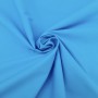Tissu coton turquoise oeko-tex