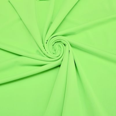 Tejido lycra mate - verde fluor