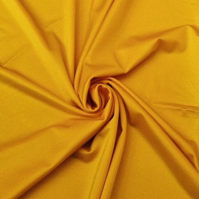 Glossy lycra fabric - curry
