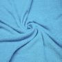 Tissu éponge coton - turquoise