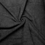 Tissu éponge coton - noir