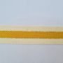 Two-tone ochre lurex strap