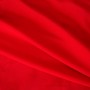 Tissu microfibre habillement  - rouge