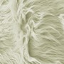 Tissu fourrure poil extra long - blanc