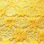 Lace fabric - yellow