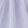 Shiny crystal veil fabric - sky