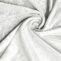 Velvet panne fabric - white