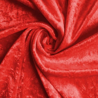 Velvet Panne - red