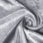 Velvet panne fabric - silver