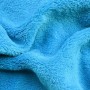 Tissu doudou/polaire pilou - turquoise
