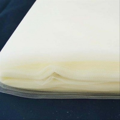 25 meter tulle fabric 280 cm - ivory