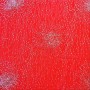 Sequined elastic tulle fabric - red / silver (lycra® mesh)