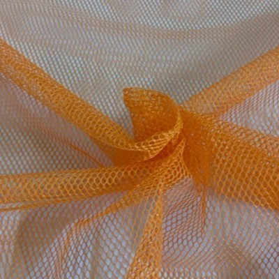 Tissu filet mesh - orange