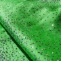 Large sequin lycra fabric - green