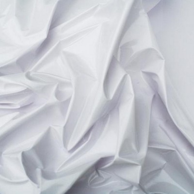 Tissu vinyle - blanc