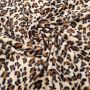 Faux fur fabric - Leopard