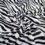 Faux fur fabric - Zebra