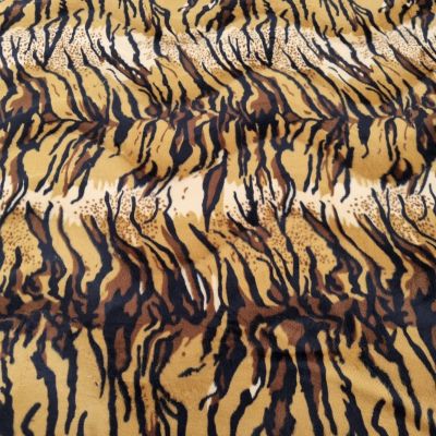 Faux fur fabric - Tiger