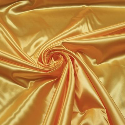 Satin fabric - yellow