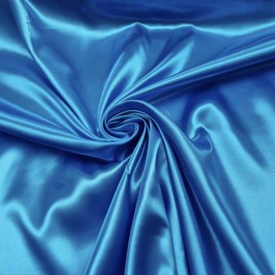 Satin fabric - turquoise