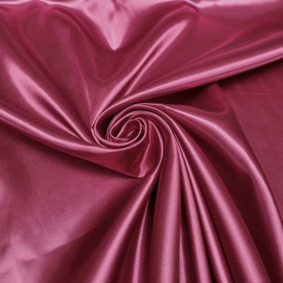 Satin fabric - burgundy