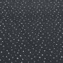 Jersey cotton fabric - black polka dots