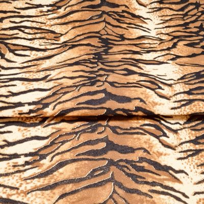 Felt fabric - tiger