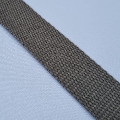 100% cotton webbing 30 mm - grey taupe