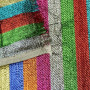 Lurex fabric - wide stripes
