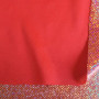 Monostretch hologram fabric - red