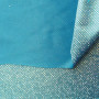 Monostretch hologram fabric - turquoise