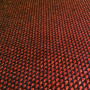 Tissu velours cotte de mailles - rouge