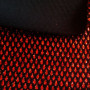 Velvet mesh fabric - red