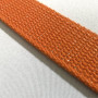 30 mm lurex webbing - orange