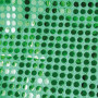 Tela de lentejuelas redondas -  verde