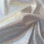 Monostretch hologram fabric - silver