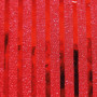Striped party fabric - red