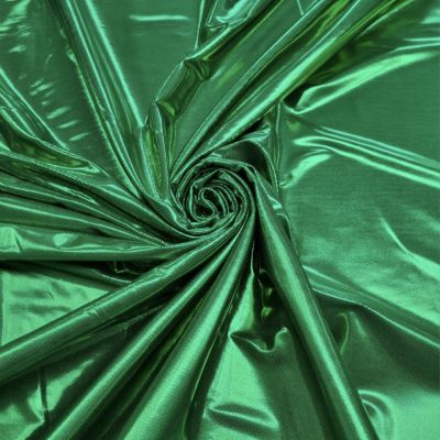 Lamé fabric - green (laser)